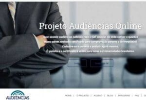 Acadêmicos utilizam site Audiências Online em todo o país 1 | Juristas Site Audiências Online