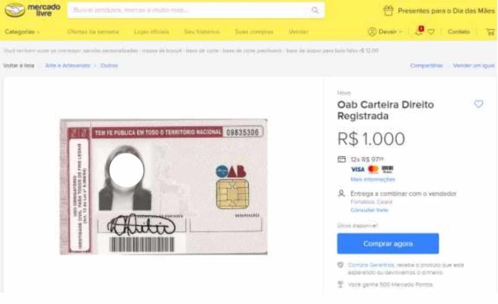 carteira-oab-mercado-livre-denuncia-oab