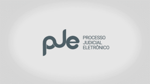 pje processo judicial eletrônico