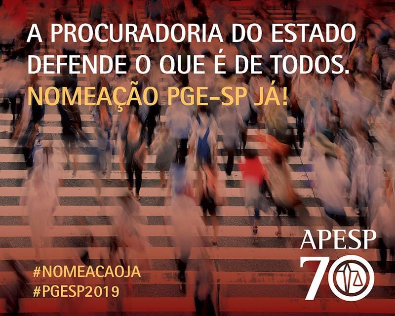 APESP inicia campanha “Nomeação Já” 1 | Juristas nomeação