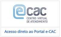 Serviços disponíveis no E-CAC