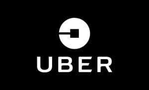 Logo do aplicativo Uber de motoristas e passageiros
