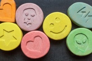 Comprimidos de Ecstasy