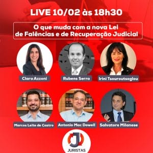 Portal Juristas realiza webinar sobre a nova lei de falências e recuperação judicial | Juristas