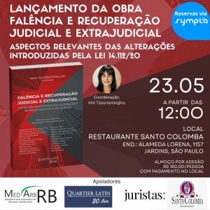 Juristas Academy e Editora Quartier Latin lançam livro, “Falência e Recuperação Judicial e Extrajudicial" | Juristas