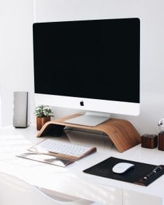 white iMac