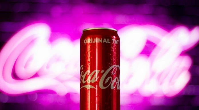 coca cola can in bokeh photography