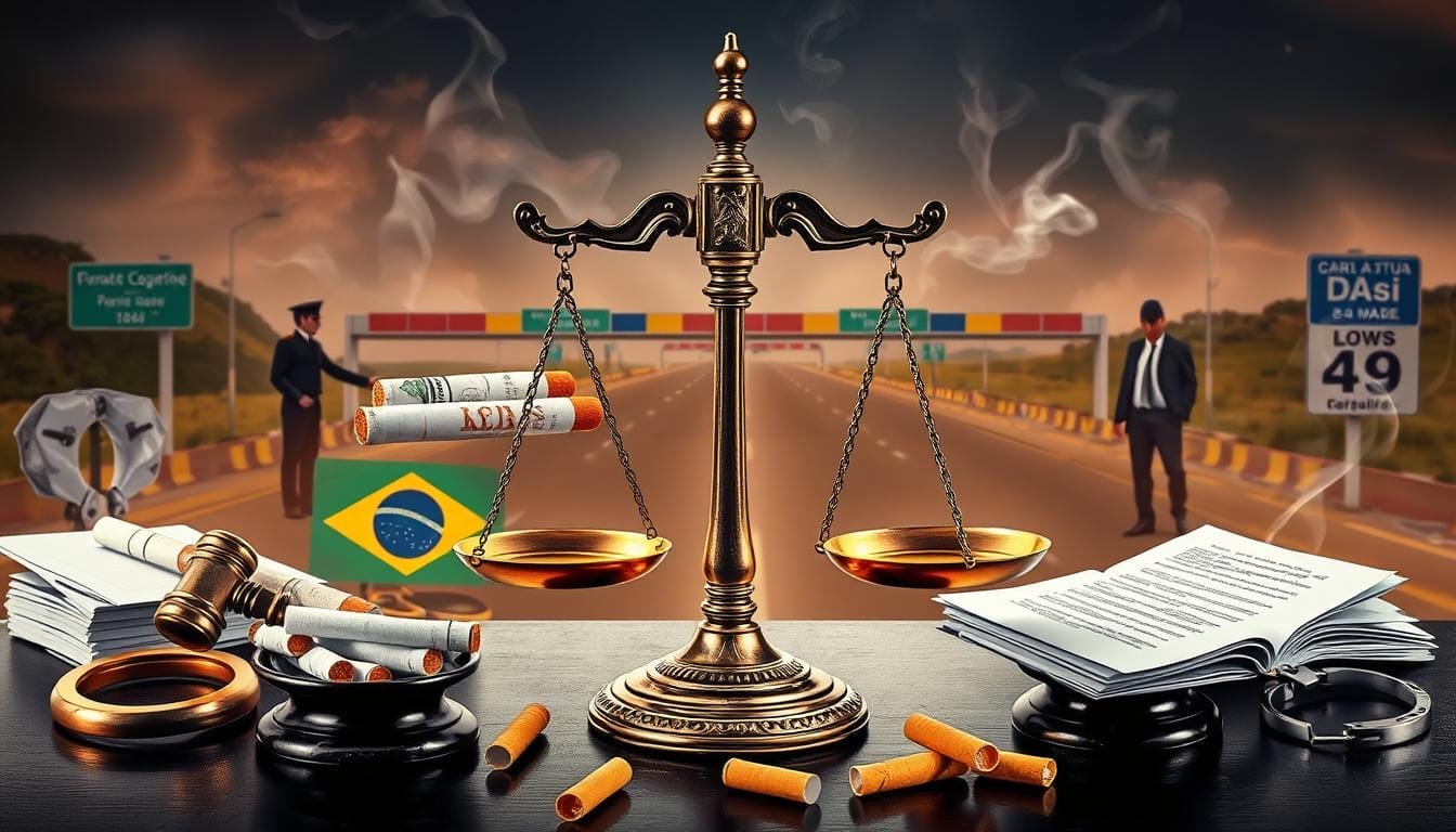 legislação brasileira sobre importação ilegal de cigarros