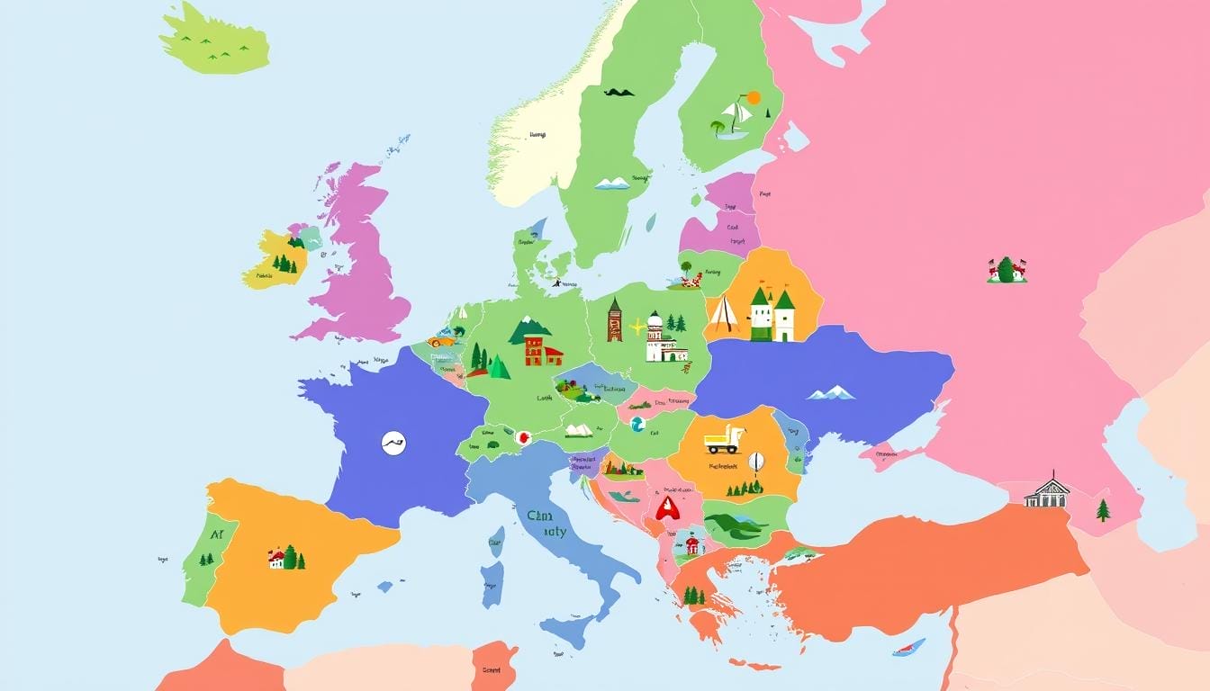 países signatários do acordo de Schengen