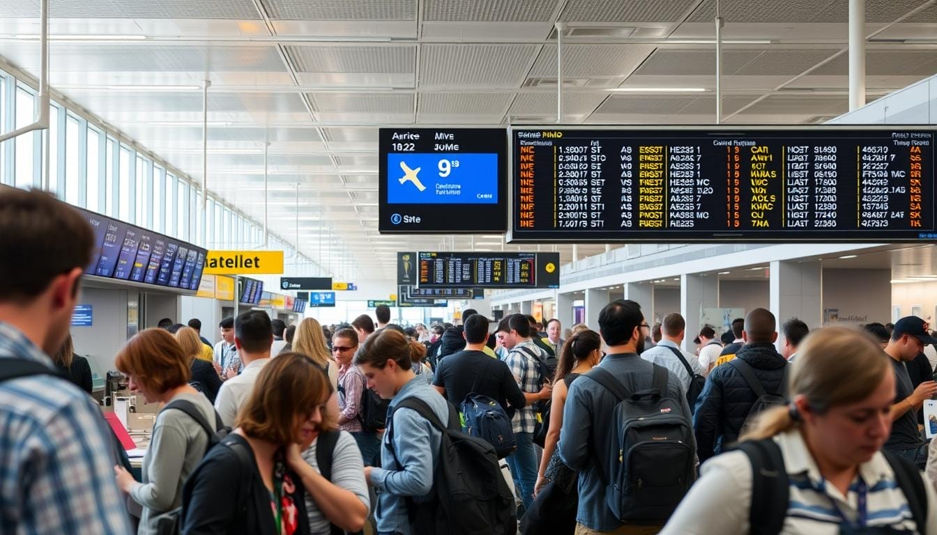 procedimentos em aeroporto